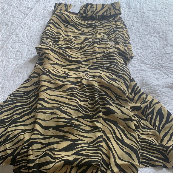 Nicholas Multi zebra side Gath skirt - Picture 2 of 4